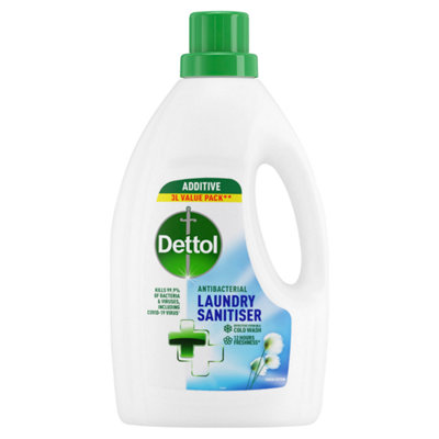 Dettol Laundry Sanitiser Antibacterial Fresh Cotton 3L