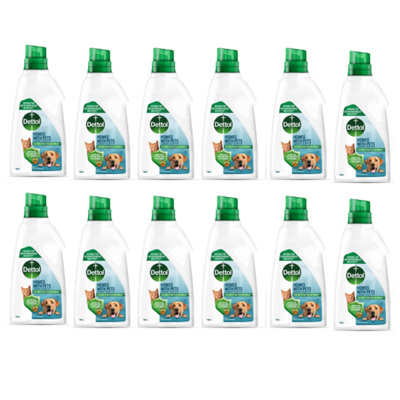 Dettol Laundry Senitiser Homes With Pets 750ml - Pack of 12