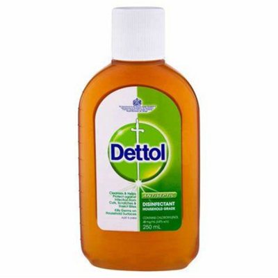Dettol Original Antiseptic Disinfectant Liquid (250ml) (Pack of 6)