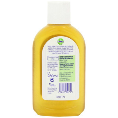 Dettol Original Antiseptic Disinfectant Liquid (250ml) (Pack of 6)