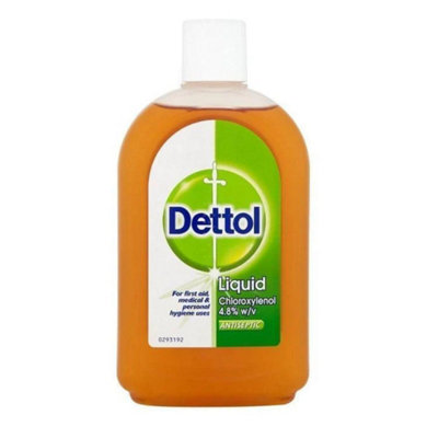 Dettol Original Liquid Antiseptic Disinfectant, 500ml (Pack of 6)
