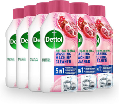 Dettol Pomegranate Washing Machine Cleaner, Antibacterial Liquid For