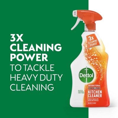 Dettol Power And Pure Kitchen Cleaner Spray 1L