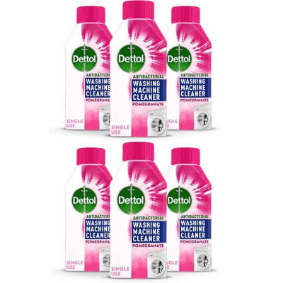 Dettol Washing Machine Cleaner Pomegranate 250ML x 6