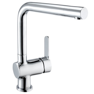 Deva Ethos Single Lever Modern Mono Kitchen Sink Mixer Tap With Chrome ...