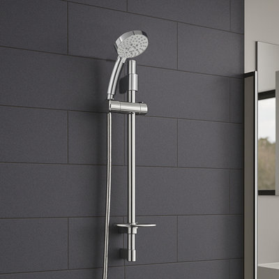 Deva Sense 5 Mode Luxury Shower Set Chrome Finish - Full Kit Includes ...