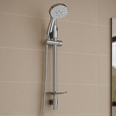Deva Sense 5 Mode Luxury Shower Set Chrome Finish - Full Kit Includes ...