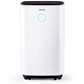 Devola 12L Dehumidifier with Digital Display Low Energy Portable Electric Compressor Dehumidifier for Home Laundry Drying Mode