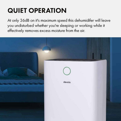 Devola 20L Compressor Dehumidifier With HEPA Filter & Wi-Fi - DV20LWF - 4