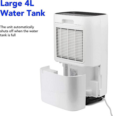 Devola 20L Dehumidifier WiFi Enabled Digital Display Low Energy Portable Electric Compressor for Home Laundry Drying Mode - 5