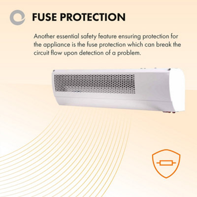 Devola 3kW Over Door Air Curtain White - DVSH3000WH - 6
