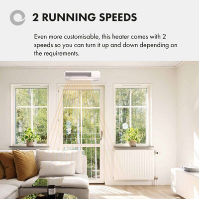 Devola 3kW Over Door Air Curtain White - DVSH3000WH - 7