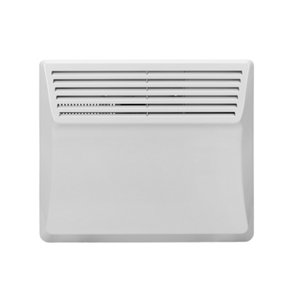 Devola Electric Panel Heater 500W Eco Low Energy Floor or Wall Mounted Radiator, Adjustable Thermostat with Programmable Timer