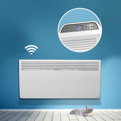 Devola Electric Panel Heater Low Energy Eco Floor / Wall Radiator 2000W White - 8