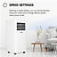 Devola Master 10000 BTU Portable Air Conditioner With Remote Control - White