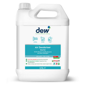 Dew Products Air Deodoriser Refill 2.5L x 2 Pack