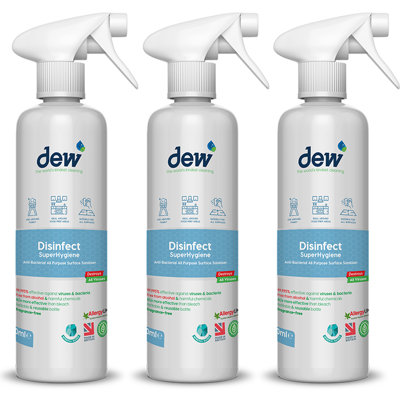 Dew Products Disinfect Super Hygiene 500ml x 3 Pack