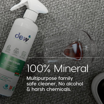 Dew Products Superclean Fragrance-Free All Purpose Cleaner 500ml x 3 Pack