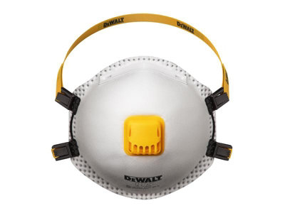 Dewalt 10 Pack FFP2 Face Masks Disposable Particulate Respirator Dust Mask