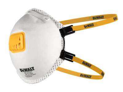 Dewalt 10 Pack FFP2 Face Masks Disposable Particulate Respirator Dust Mask