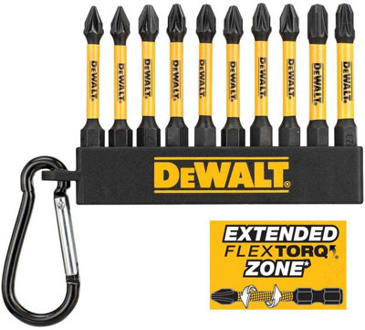 DEWALT 2-1/4 FlexTorq SQ2 Impact Screwdriving Bit, 5 ct