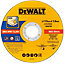 Dewalt 115mm 4.5" 1mm Thin INOX Metal Cutting Disc 22mm Bore Flat Disc - Single