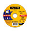 Dewalt 115mm 4.5" 1mm Thin INOX Metal Cutting Disc 22mm Bore Flat Disc x 25 Pack