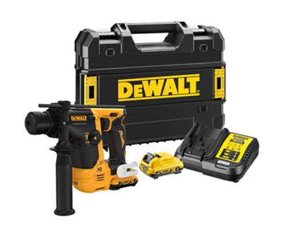 Dewalt 12v XR DCH072L2 Brushless SDS Compact Hammer + Charger + 2x 3Ah Tstak