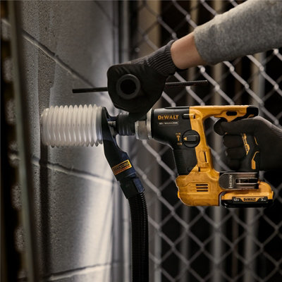 Dewalt 12v XR DCH072L2 Brushless SDS Compact Hammer + Charger + 2x 3Ah Tstak - 4