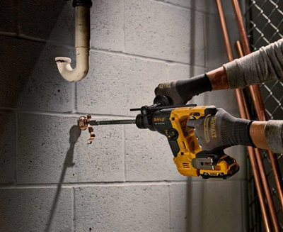 Dewalt 12v XR DCH072L2 Brushless SDS Compact Hammer + Charger + 2x 3Ah Tstak - 5