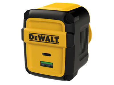 Dewalt 131 0873 DWG 2-Port Europe PD Wall Charger 49.5W DWT1310873