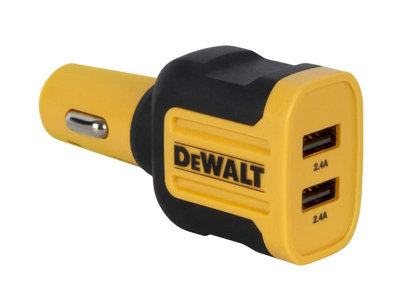 Dewalt 141 9008 DWG 2-Port Mobile USB Charger 24W DWT1419008