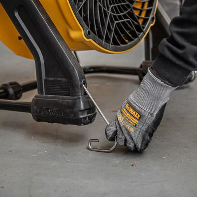 DEWALT 16 Inch Bench Top Fan Heavy Duty Low Noise 3 Speed Adjustable ...