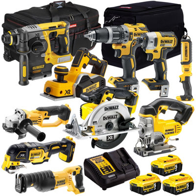 Ryobi One Plus 18V 4 Li-ion One+ Cordless 5 piece Power tool kit  RCK185-240S