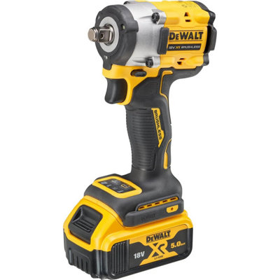 Dewalt 18v Brushless 1/2" Scaffolders Torque Wrench Hog Ring + Toughsystem Case - 5