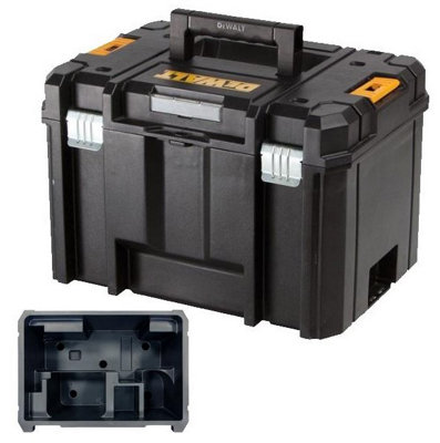 Dewalt 18v Combi + Impact Driver Case Heavy Duty Deep Storage TSTAK VI + Insert