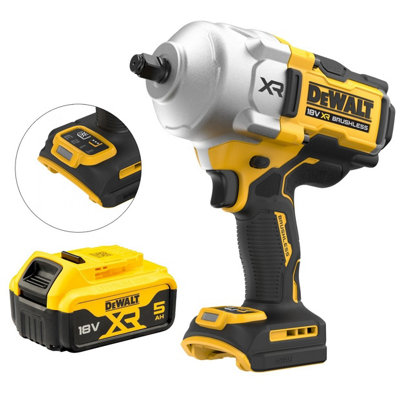 Dewalt 18v DCF961N XR High Torque Impact Wrench 1/2" 1626Nm Bare + 5ah Battery