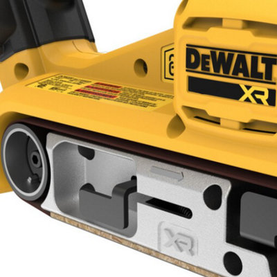 Dewalt 18v DCW220NT Cordless Brushless XR Belt Sander 75mm  + Tstak + 3 Sheets - 5