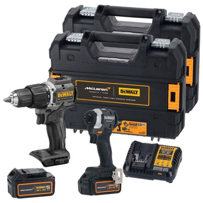 Dewalt 18v McLaren F1 Twin Pack XR Brushless Impact Driver