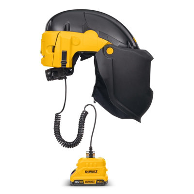 Dewalt 18v Powered Air Purifying Respirator & Welding Lens P3 Filter x2 2ah Kit - 8