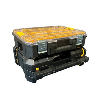 Dewalt 18v Tstak DAB Digital Radio Bluetooth USB + DWST82968-1 Organiser Case - 4