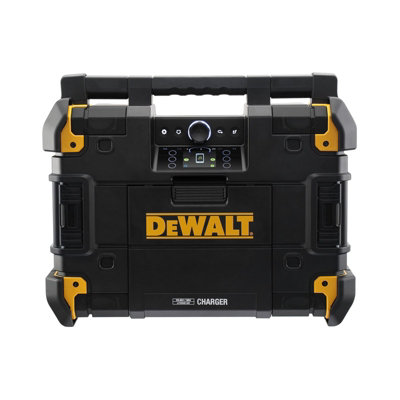 Dewalt 18v Tstak DAB Digital Site Radio Bluetooth Charger USB + Flexvolt 9.0AH - 5