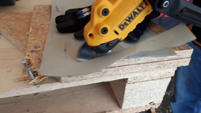 Dewalt 18v XR Cordless Metal Shears 18 Gauge Wire Snips Attachment Impact Driver