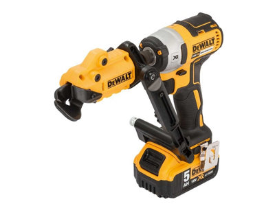Dewalt 18v XR Cordless Metal Shears 18 Gauge Wire Snips Attachment Impact Driver - 5