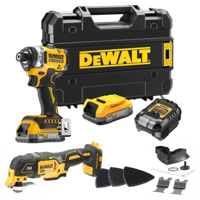 Dewalt 18v XR Premium DCF860E2T Impact Driver 282Nm 2 Bat + DCS355N ...