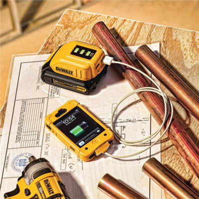 Dewalt 3 in 1 Multi Head USB Charger Charging Cable iPhone Android Micro USB Car