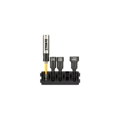 DEWALT 5pc Bit Bar Nutdriver 8mm, 10mm & 13mm