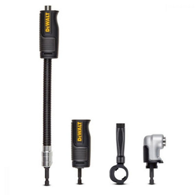 Dewalt 80PC Set - Impact Driver Right Angle Drill Attachment 1/4" Hex Bit Set