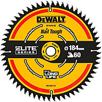 DEWALT - Cordless Mitre Saw Blade For DCS365 184 x 16mm x 60T