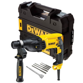 Dewalt D25133K 240v SDS+ 3 Mode SDS Hammer Drill + SDS Bits + Chisel + Tstak